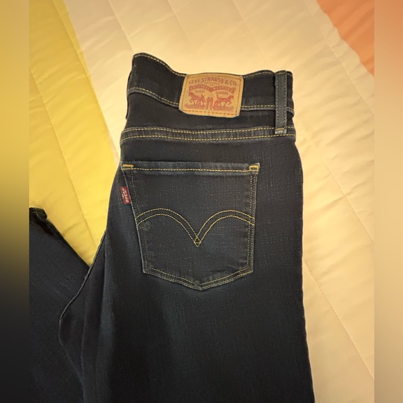 Levi's Women's Classic Bootcut Jeans Size 6 Cobalt - Picture 7 of 8